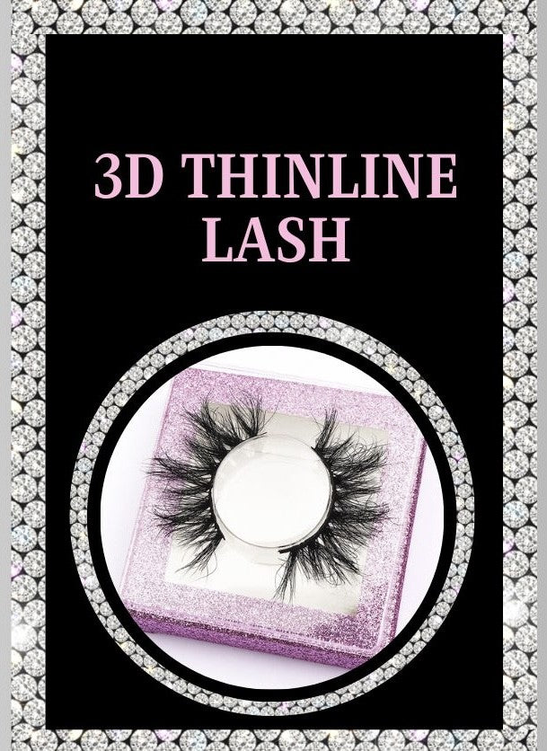 3d_thin_line_eyelashes - Hairality