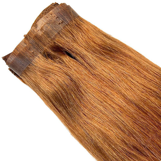 Auburn Straight Seamless Clip-In Extensions