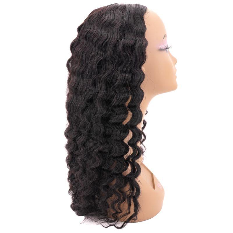  Brazilian Deep Wave U-Part Wig