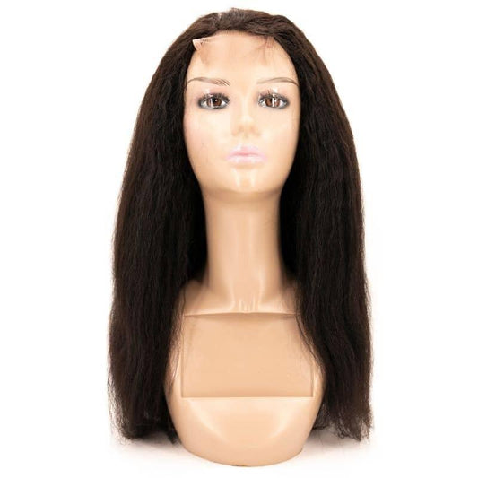  Kinky Straight Closure Wig